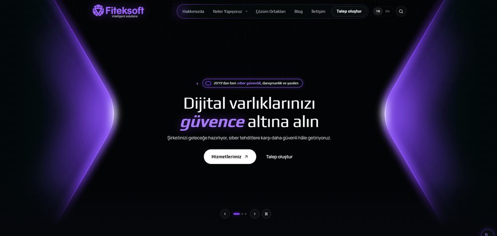 Fiteksoft web sitesi