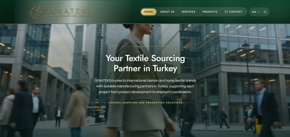Genateks web sitesi