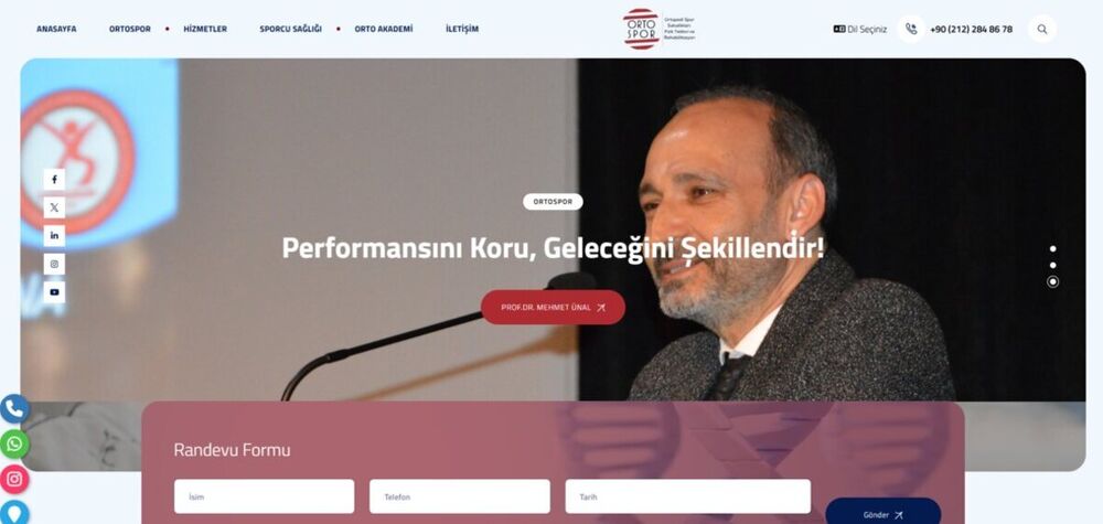 Ortospor web sitesi